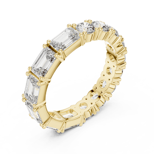 Meartist 14K Eternity Band Anillo de círculo de cristal CZ completo - Product Image 3