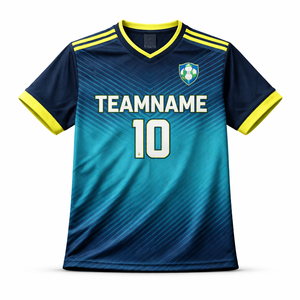 Tenue de football personnalisée pour clubs et équipes, séchage rapide, respirante, tissu 100% polyester, nom et numéro du joueur sublimés sur mesure - Product Image 4