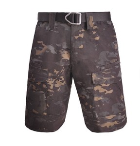 Shorts de travail ODM pour hommes, style sport décontracté, coupe ample, taille haute, en toile de coton tricotée 100%, tendance été - Product Image 3