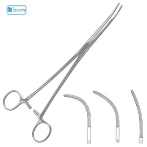 Pinces hémostatiques Crafoord Sellors, instrument chirurgical manuel, certifié CE ISO, F6-156, 22-24 cm, acier inoxydable de haute qualité - Product Image 1