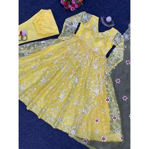 ชุดทำงานด้ายออร์แกซซ่าด้านล่างมีสีเหลืองดูปองตา - Product Image 5