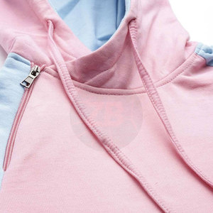 Sweat-shirts classiques pour femmes, 100% coton, tissu doux, chaud, pour un usage quotidien, avec capuche et poche kangourou avant. - Product Image 6