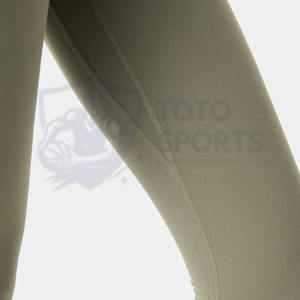 Leggings couleur claire, matière respirante, coupe ajustée confortable, toucher doux, meilleur fournisseur, tenue durable, élastique, logo personnalisé - Product Image 4