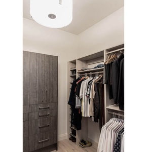 Armario Vestidor Moderno y Contemporáneo de Fábrica Directa, Sistema de Almacenamiento Abierto de Tablero de Partículas, Muebles Personalizados para el Hogar CANA Villa - Product Image 3