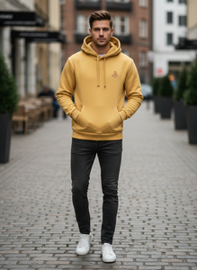 Custom Design High Quality Basics <b>Pullover</b> <b>Men</b> Hoodies Solid Casual Lightweight Top Selling <b>Men</b> Hoodies - Product Image 4