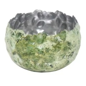 Tarro metálico de lujo personalizado para velas disponible en diferentes colores y diseños - Product Image 2
