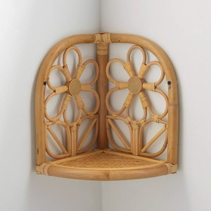 Cheap Price OEM ODM Available logo Engraving All Sizes Rattan <b>Shelves</b> <b>Wall</b> Home Decor Premium Quality Flower <b>Shelf</b> - Product Image 5