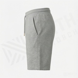 Shorts décontractés pour hommes en toile de polyester et élasthanne, taille mi-haute avec cordon de serrage, séchage rapide, respirants, couleur personnalisable – Qualité supérieure 2026 - Product Image 3