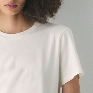 T-shirt classique à col rond en mélange de coton léger, idéal pour le quotidien, prix fabricant, design uni, coupe confortable et décontractée 2026 - Product Image 4