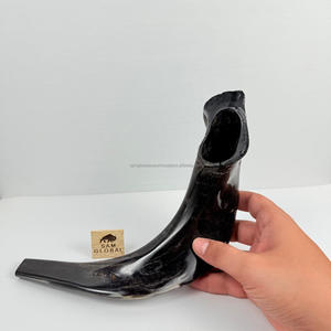 Shofar de Cuerno de Carnero Natural Curvado y Pulido, Hecho a Mano, Ecológico, Auténtico, Cuerno Religioso Judío, Israel, Sinagoga, Festival - Product Image 3