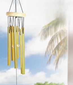 Campanas de Viento Metálicas Decorativas para Jardín, Exteriores, Hogar y Patio - Product Image 3