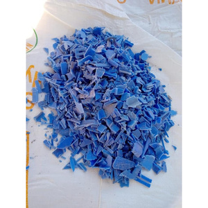 Gran Cantidad de Residuos de Tambor Azul de HDPE Reciclado Disponible para Envío a Granel - Product Image 1
