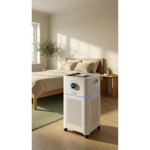 เครื่องฟอกอากาศ Gmax AP-908 68W 220V สำหรับพื้นที่ 40-60 ตร.ม. ปลั๊ก 2 ขา พร้อมแผ่นกรอง HEPA H13 กำจัดฝุ่น PM10/PM2.5 พร้อมหน้าจอแสดงผล เหมาะสำหรับใช้ในบ้าน - Product Image 2