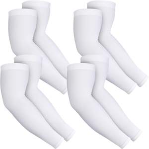 Manchons de Cyclisme Unisexe pour Adultes, Été, Vente en Gros, Personnalisables avec Logo, en Soie Glacée Rafraîchissante pour Sports de Plein Air - Product Image 1