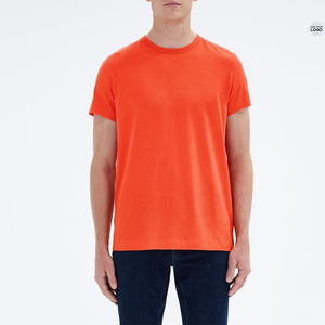T-shirt en jersey de coton et élasthanne, tissu respirant et flexible, impression sérigraphique personnalisée, vente en gros de t-shirts - Product Image 1
