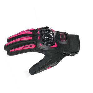Gants de course cycliste en cuir fabriqués au Pakistan, design personnalisé, haute qualité, imperméables, antidérapants, compatibles écran tactile, doigts entiers - Product Image 1