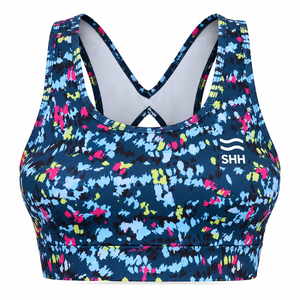 Fully Customized Girls Seamless Sublimation Sport Bra Lightweight Breathable Eco-Friendly <b>Perfect</b> Styling Hot Selling Reasonable - Product Image 1