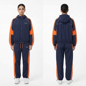Kids Elastic Waist Windbreaker Tracksuit - Zip-Up <b>Jogging</b> Suit for <b>Jogging</b>, Wholesale OEM - Product Image 2