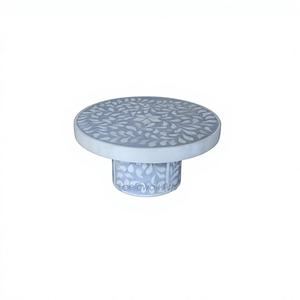 ขาตั้งจานขนมหวานแบบมีลวดลายตกแต่ง 2 ชิ้น เป็นมิตรกับสิ่งแวดล้อม ล้างทำความสะอาดได้ ใช้สำหรับวางเค้ก สไตล์อเมริกันรุ่นล่าสุด - Product Image 6