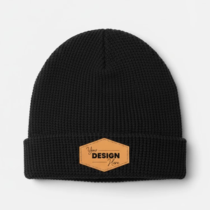Unisex Ribbed Knit Beanie Hat Solid Color <b>Winter</b> Warm <b>Cap</b> Casual Style for Adult Head Circumference - Product Image 2
