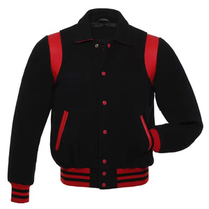 Top Sale 2024 Embroidery Baseball Jacket Custom Made Unisex Stitched Varsity Jacket for <b>Men</b> - Product Image 5