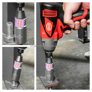 [WIGA]DBS-822S 6.35mm/1/4 in Nickel-plated Straight Handle Deep Socket Nut Driver Industrial <b>Tool</b> - Product Image 5