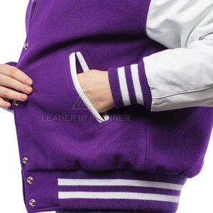 เสื้อแจ็คเก็ตเลตเตอร์แมนระบายอากาศได้ดี สวมใส่สบาย ราคาดีที่สุด เหมาะสำหรับใช้งานกลางแจ้ง ราคาขายส่ง เสื้อแจ็คเก็ตเลตเตอร์แมนสำหรับผู้หญิง ขายออนไลน์ - Product Image 6