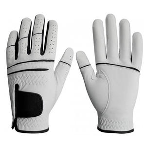 Gant de golf durable en cuir de cabretta, microfibre PU, véritable peau de mouton, avec options de couleurs variées et logo personnalisé imprimé - Product Image 1