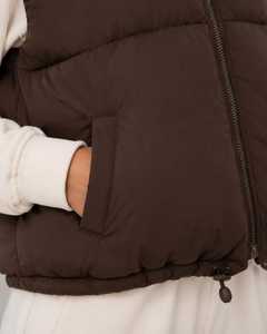 Gilet matelassé unisexe, veste sans manches légère et chaude, vêtement d'extérieur décontracté pour l'hiver, design personnalisé - Product Image 4