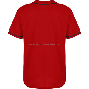 Maillot de baseball personnalisé par sublimation à la mode Chemise de style personnalisé Vente en gros Maillot de jeu de baseball Chemise de baseball - Product Image 4