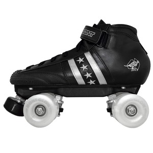 Patins à roulettes professionnels Prostar Vegan en daim lavande avec roues de patinage d'extérieur - Product Image 3