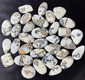 อัญมณี100% ทรงหลวม Maligano Jasper Cabochon จากธรรมชาติสำหรับเครื่องประดับอัญมณี - Product Image 1