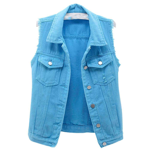 Trajes de Mezclilla Formales de Dos Piezas sin Mangas para Hombre, Personalizados para Invierno, de Secado Rápido, Transpirables, Impermeables, Resistentes al Viento y Reversibles - Product Image 1