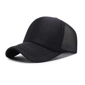 หมวกตาข่ายสีดำแบบ Trucker 6 แผง ปรับได้ ใส่ได้ทั้งชายหญิง สไตล์ลำลอง สำหรับฤดูใบไม้ผลิและฤดูร้อน ระบายอากาศได้ดี เหมาะสำหรับกิจกรรมกลางแจ้ง รุ่นผู้ใหญ่ ปี 2027 - Product Image 2