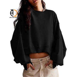 Top Corto de Forro Polar para Mujer, Sudadera con Cierre, Estilo Urbano - Product Image 2