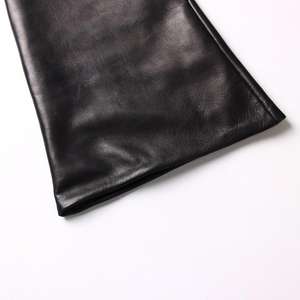 Guantes Largos de Cuero para Mujer, a la Moda, Estilo Ópera, para Conjuntos Invernales Elegantes - Product Image 2