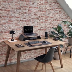 Carta da Parati Effetto Mattoni Rossi Autoadesiva 3D, Carta Adesiva Rimovibile per Pareti e Letti - Product Image 3