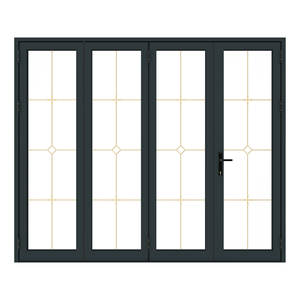 Profilés en aluminium série 80, 6063 T5, robustes, revêtement poudré, système de luxe, portes coulissantes et pliantes allemandes - Product Image 5