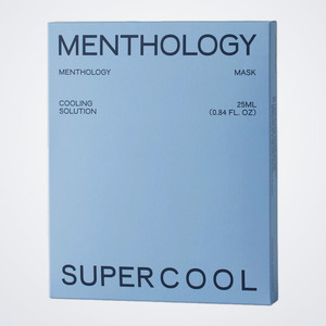Masque visage coréen K-Beauty Mentology Super Cool Sheet Mask Pack 5 pièces Fabriqué en Corée 125ml masque facial - Product Image 1