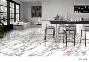 Azulejos de porcelana de la colección de diseño, acabado Iris, 60x120cm, 600x1200mm, tamaño 24x48, para uso en paredes y suelos interiores con estilo. - Product Image 4