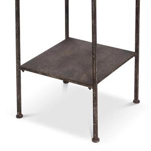 Terrarium décoratif sur pied en métal pour plantes d'intérieur, idéal pour la décoration des bureaux, des zones de réception ou les designs intérieurs sophistiqués - Product Image 2