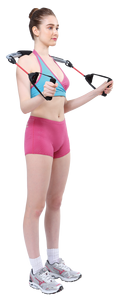 ALLWINWIN GYS06 Gym Stick - Tube de résistance en mousse, barre de Pilates, entraînement de yoga - Product Image 3