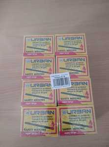 Meilleure vente d'allumettes de sécurité pour cuisine 71X53X25mm de long bâton en bois boîte en carton à tête blanche de qualité supérieure cire rouge noire Inde - Product Image 6