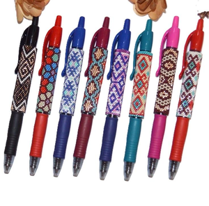Bolígrafo con cuentas decorativas para regalos corporativos, objetos decorativos, bolígrafos personalizados con cuentas de colores - Product Image 4