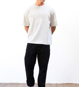 T-shirts noirs personnalisés pour hommes, manches courtes, col rond, 100 % coton peigné, logo frontal, style formel, coupe ample, anti-boulochage, été - Product Image 4