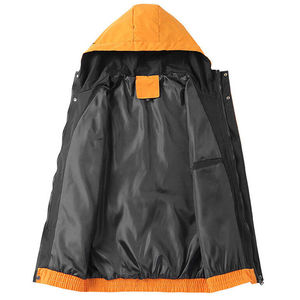 Chaqueta cortavientos impermeable para hombre de alta calidad, personalizada, estilo moderno, al por mayor, a precio económico. - Product Image 3
