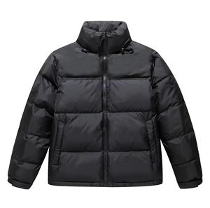 Veste matelassée pour homme de couleur personnalisée avec des caractéristiques résistantes à l'eau, parfaite pour les activités de plein air en hiver, vestes pour homme - Product Image 2