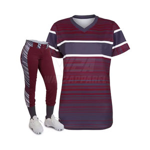 ชุดเสื้อและกางเกงซอฟต์บอล ผลิตจากผ้าระบายอากาศได้ดี เหมาะสำหรับการเล่นและการฝึกซ้อมกลางแจ้ง - Product Image 4