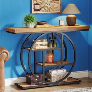 Entryway Console <b>Table</b> Wood Accent <b>Tables</b> for Home Decor - Product Image 2