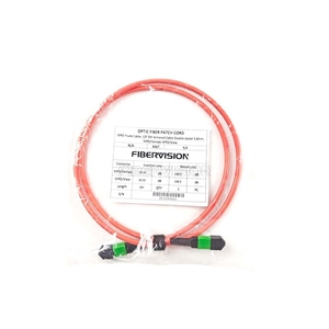 Câble Trunk MPO FIBERVISION 5.0mm avec gaine TPU, câble patch haute densité MPO-MPO 1m, blindé double gaine, <span class=keywords><strong>fibre</strong></span> G657.A2 - Product Image 3